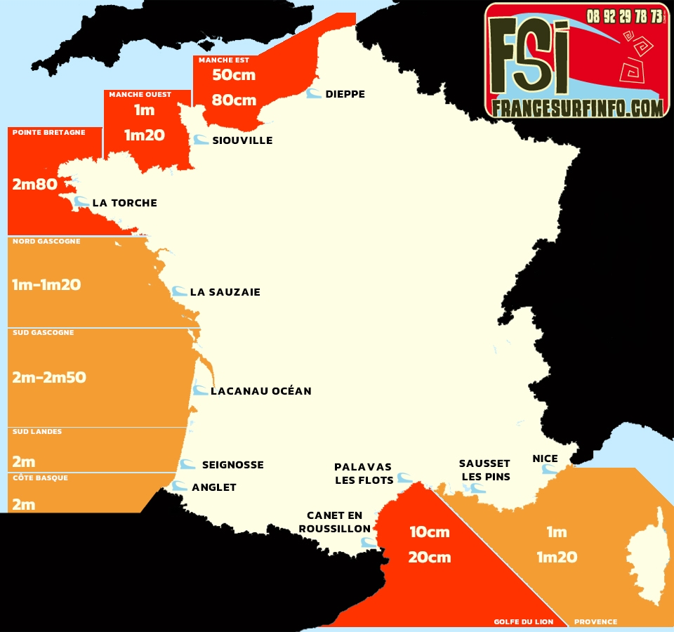 France Surf Info : Situation du 29/02/2024 à 9H