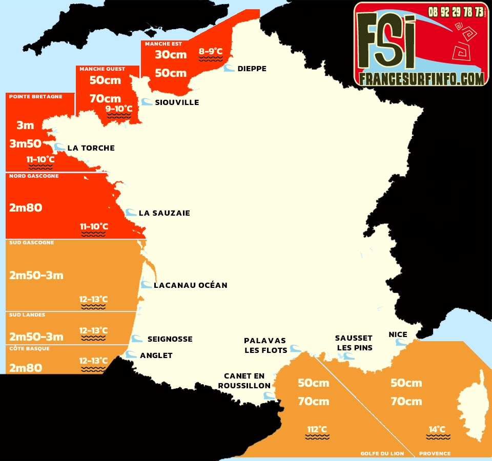 France Surf Info : Situation du 05/02/2026 &agrave; 9H