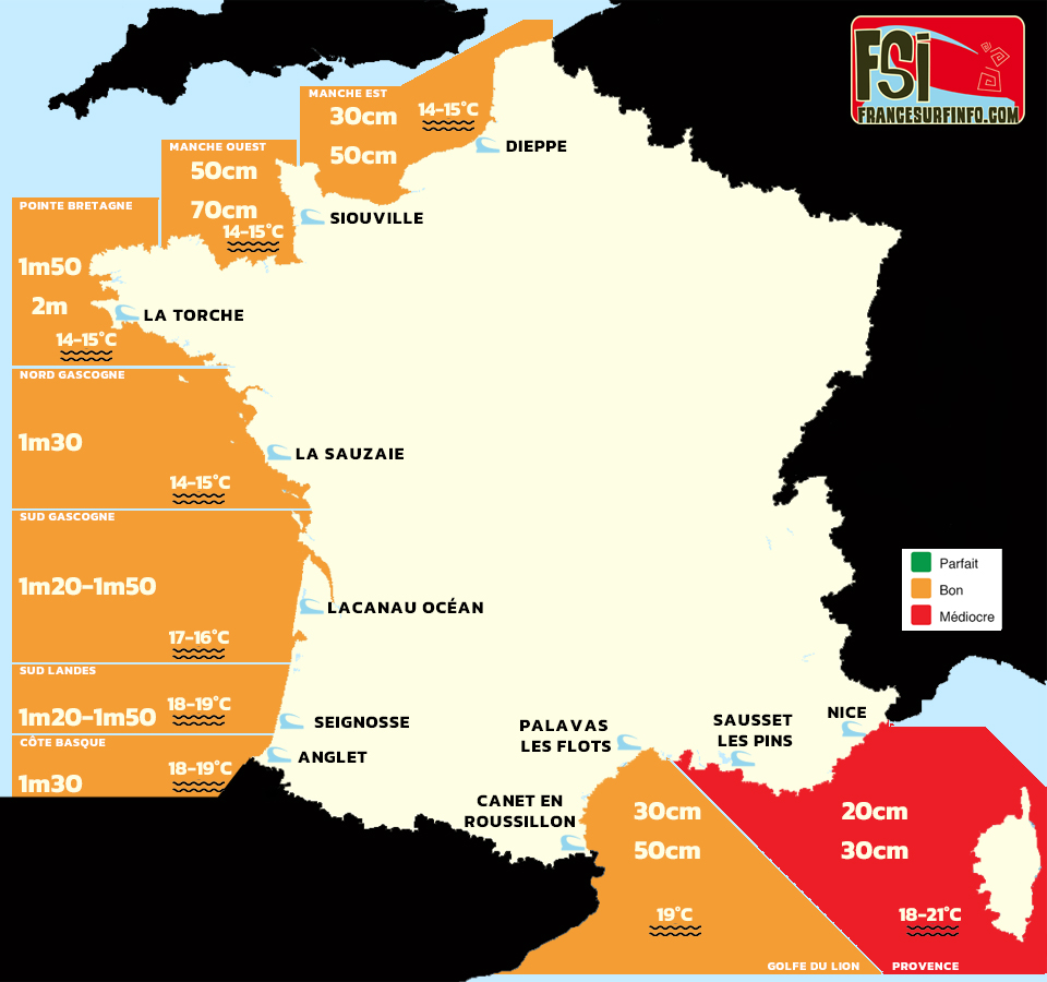 France Surf Info : situation du 31/10/2026